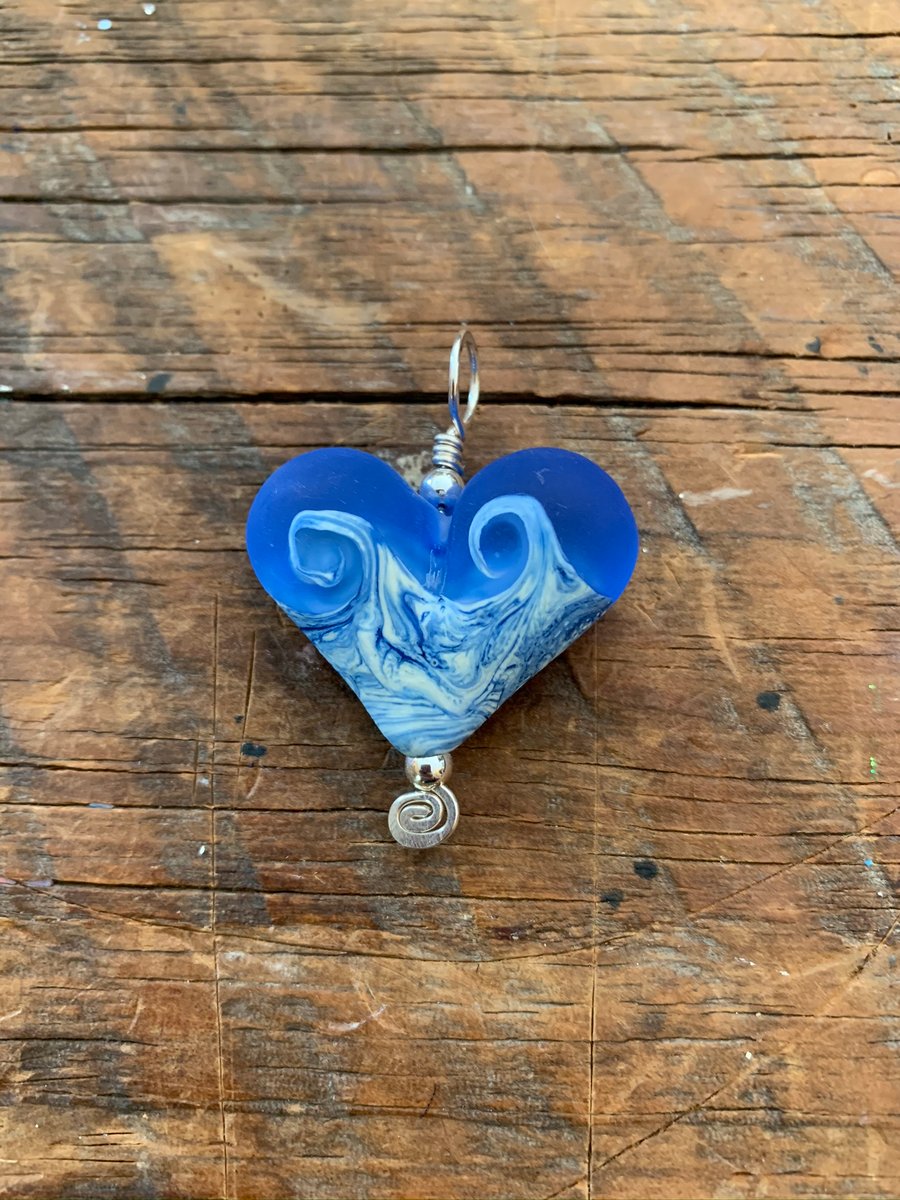 ネックレス・ペンダント Wavy Heart Pendant Necklace #5767 Wave Heart Pendant | Annie did it
